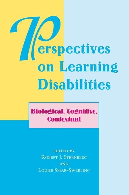 Front cover_Perspectives on Learning Disabilities