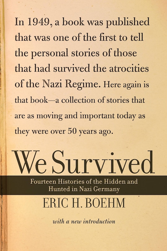 Front cover_We Survived