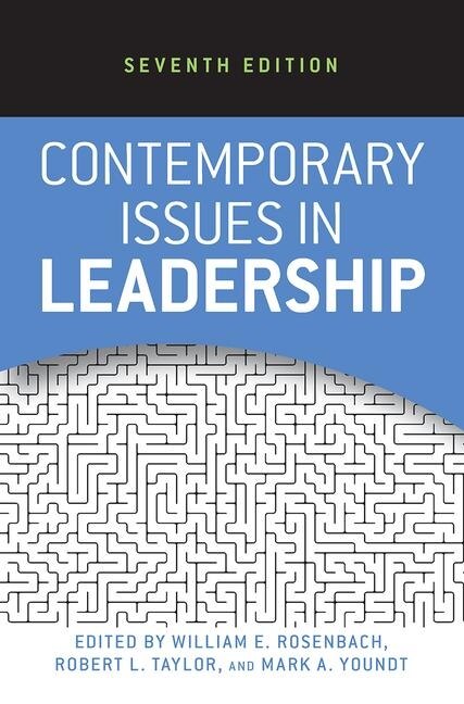Couverture_Contemporary Issues in Leadership