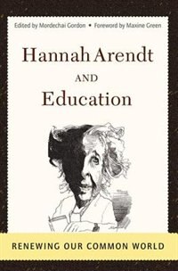 Couverture_Hannah Arendt And Education