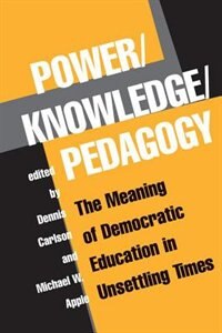 Front cover_Power/Knowledge/Pedagogy