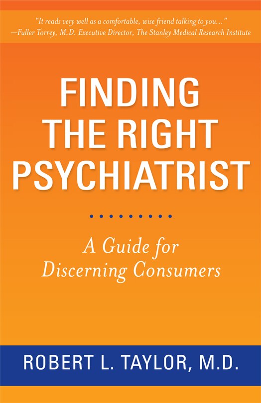Front cover_Finding the Right Psychiatrist