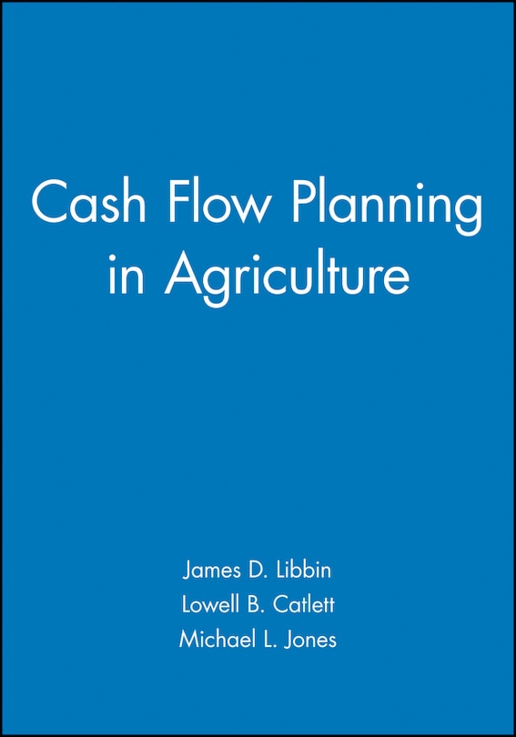 Couverture_Cash Flow Planning in Agriculture