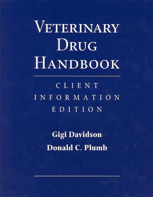 Couverture_Veterinary Drug Handbook