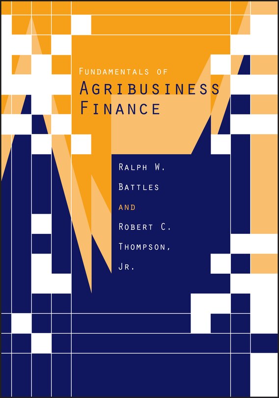 Front cover_Fundamentals of Agribusiness Finance