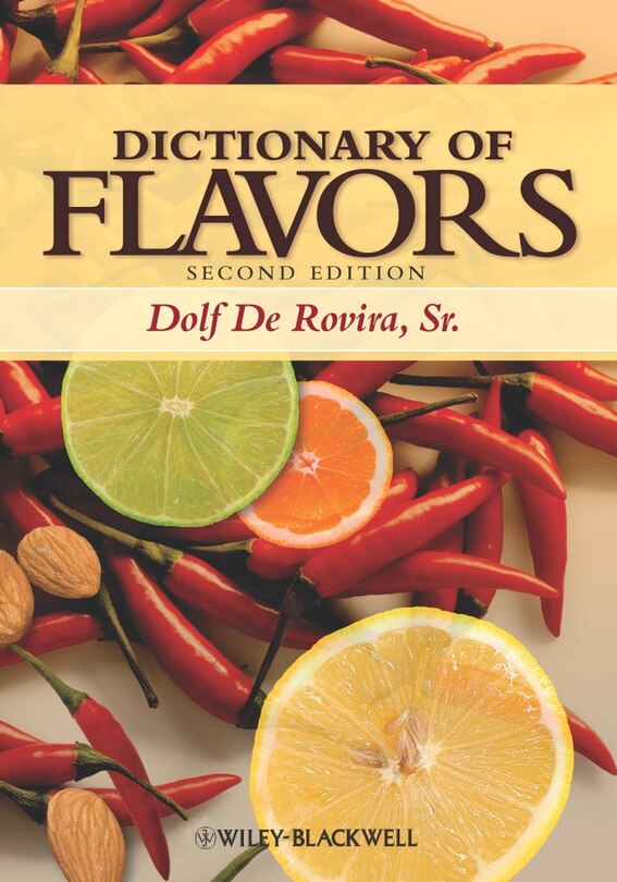 Front cover_Dictionary of Flavors