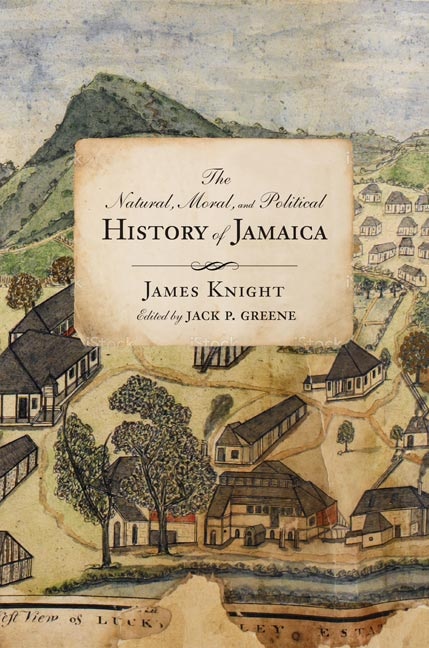 Couverture_The Natural, Moral, and Political History of Jamaica, and the Territories thereon Depending