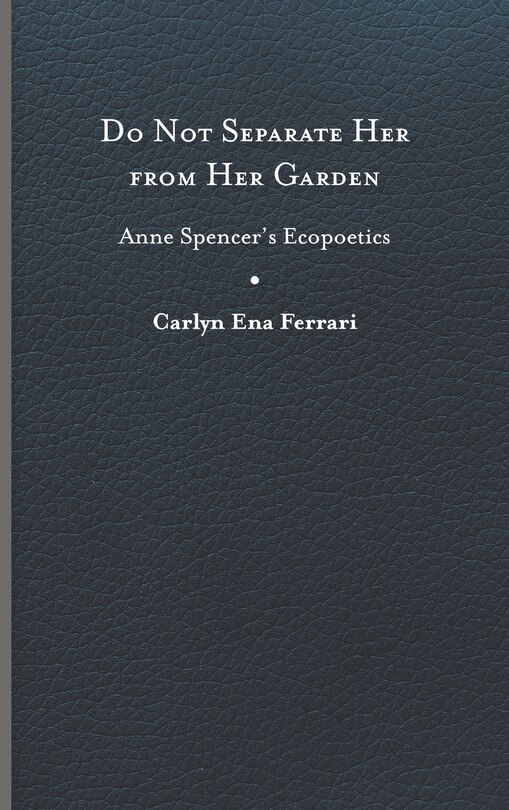 Front cover_Do Not Separate Her from Her Garden