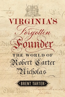 Couverture_Virginia's Forgotten Founder