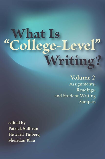 Front cover_What Is College-Level Writing? Volume 2