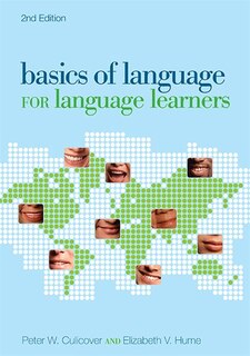 Couverture_Basics Of Language For Language Learners, 2nd Edition