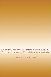 Front cover_Appraising the Human Developmental Sciences