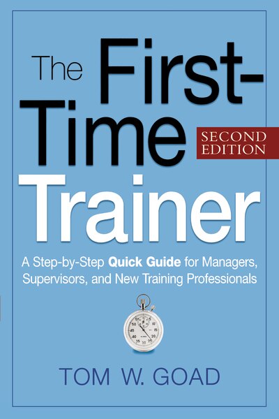 Front cover_The First-time Trainer