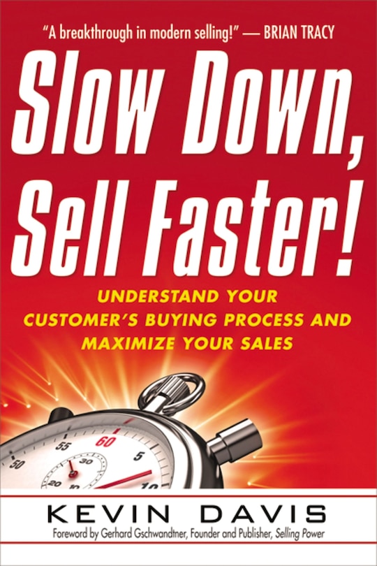 Couverture_Slow Down, Sell Faster!