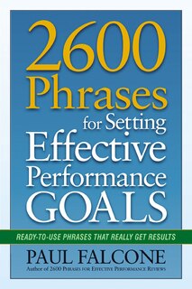 Couverture_2600 Phrases For Setting Effective Performance Goals