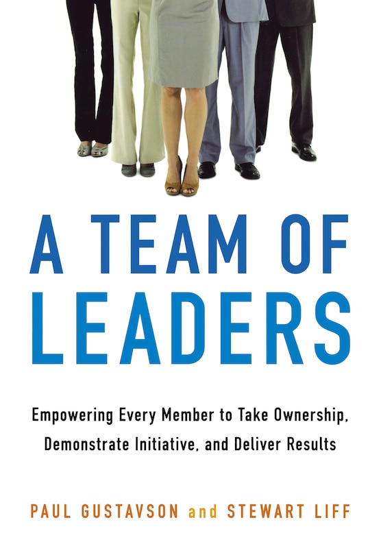 Front cover_A Team Of Leaders