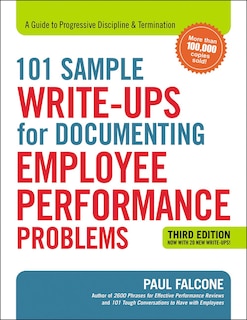 Front cover_101 Sample Write-ups For Documenting Employee Performance Problems