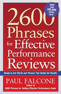 Couverture_2600 Phrases For Effective Performance Reviews