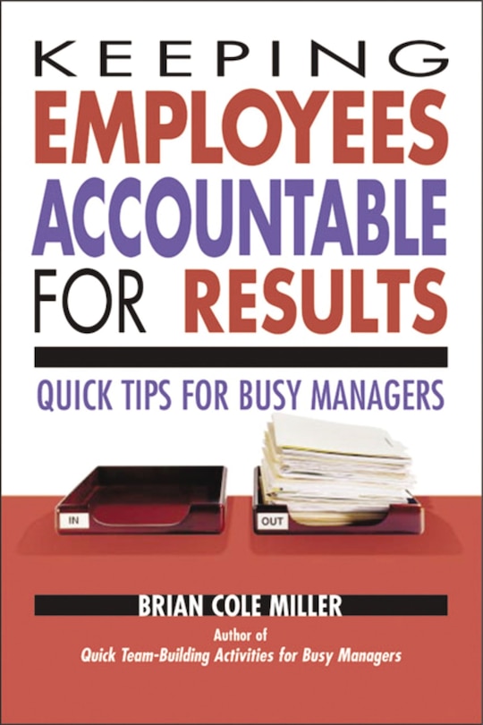 Front cover_Keeping Employees Accountable For Results