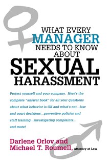 Couverture_What Every Manager Needs To Know About Sexual Harassment