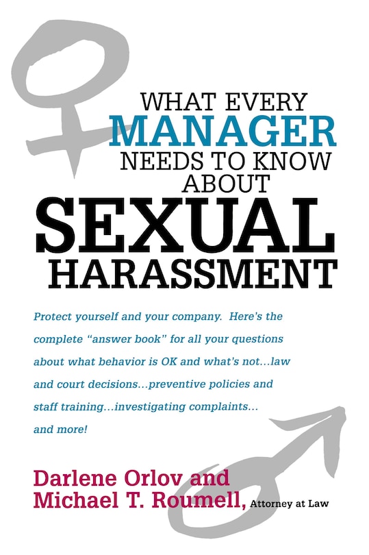 Couverture_What Every Manager Needs To Know About Sexual Harassment