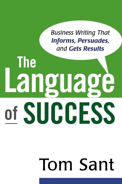 Front cover_The Language Of Success