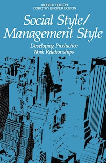 Front cover_Social Style/management Style