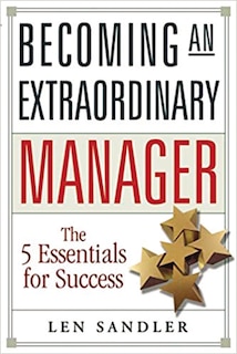 Couverture_Becoming An Extraordinary Manager