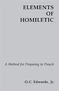 Front cover_Elements of Homiletic