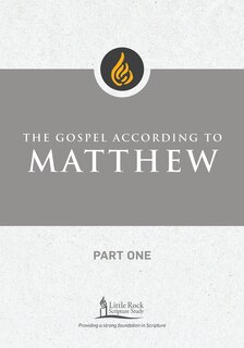 Couverture_The Gospel According to Matthew, Part One