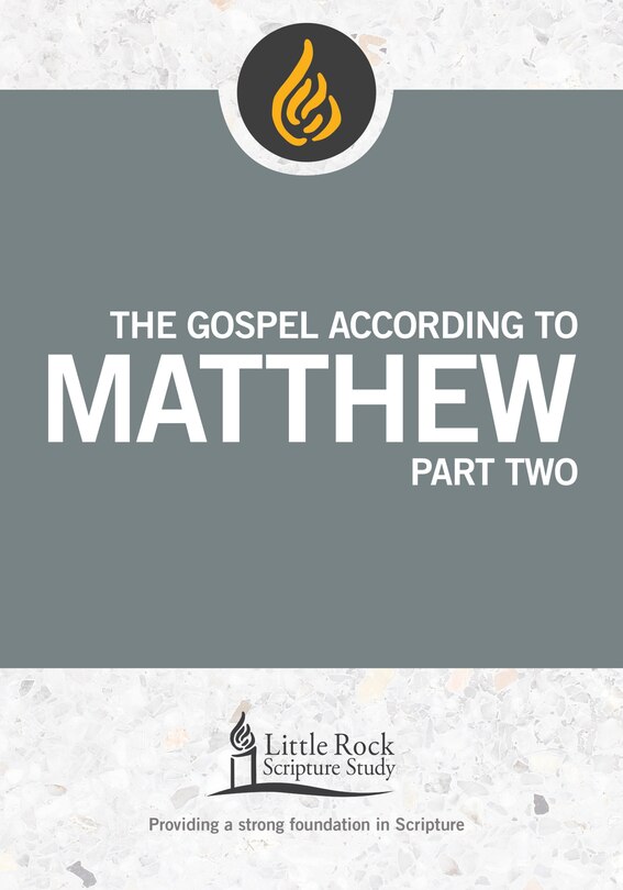 Couverture_The Gospel According to Matthew, Part Two
