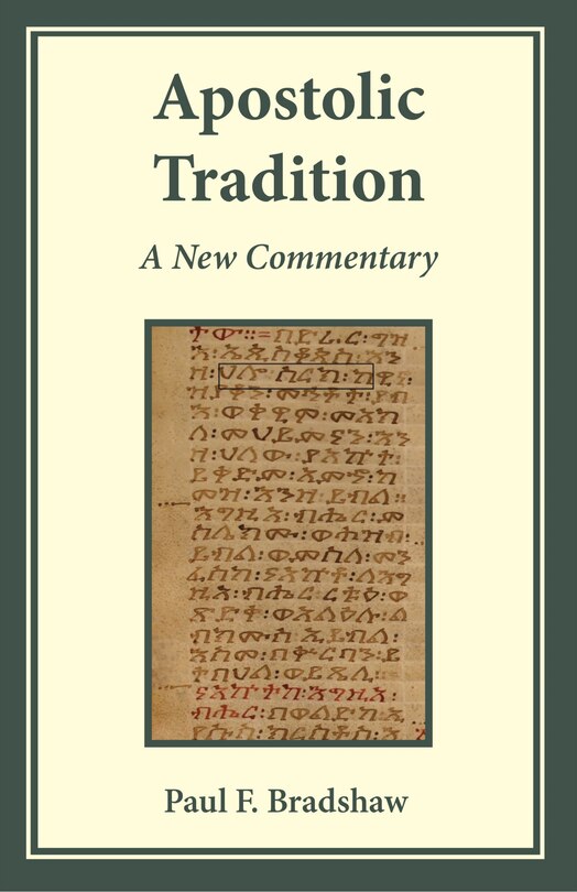 Couverture_Apostolic Tradition