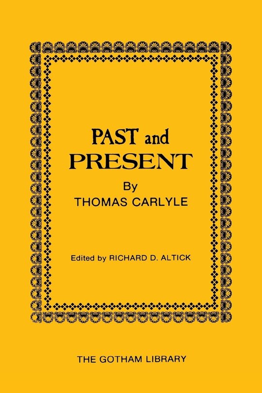 Front cover_Past and Present by Thomas Carlyle