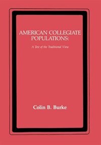 Front cover_American Collegiate Populations