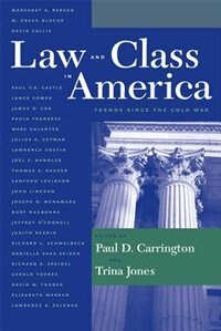 Front cover_Law and Class in America