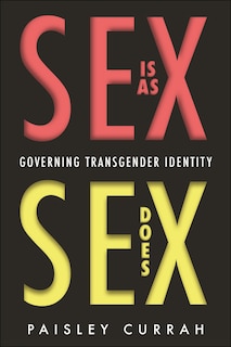 Front cover_Sex Is as Sex Does