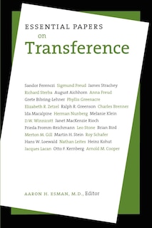 Front cover_Essential Papers on Transference