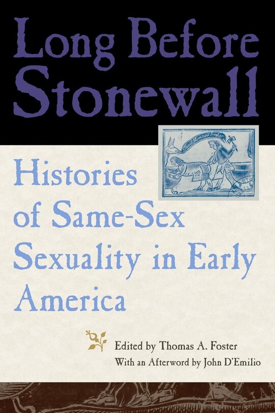 Front cover_Long Before Stonewall