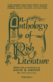 Front cover_An Anthology of Irish Literature (Vol. 1)
