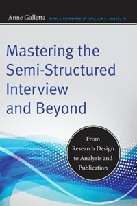 Couverture_Mastering The Semi-structured Interview