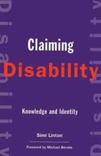 Front cover_Claiming Disability