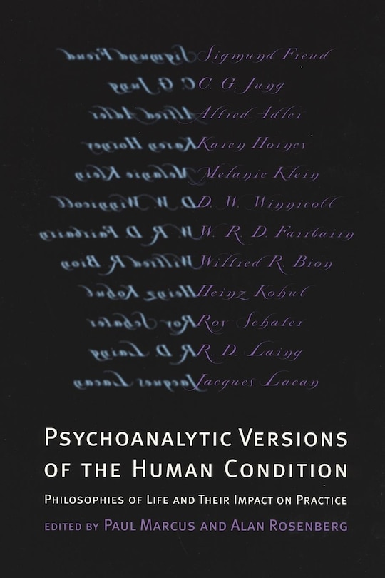 Front cover_Psychoanalytic Versions of the Human Condition
