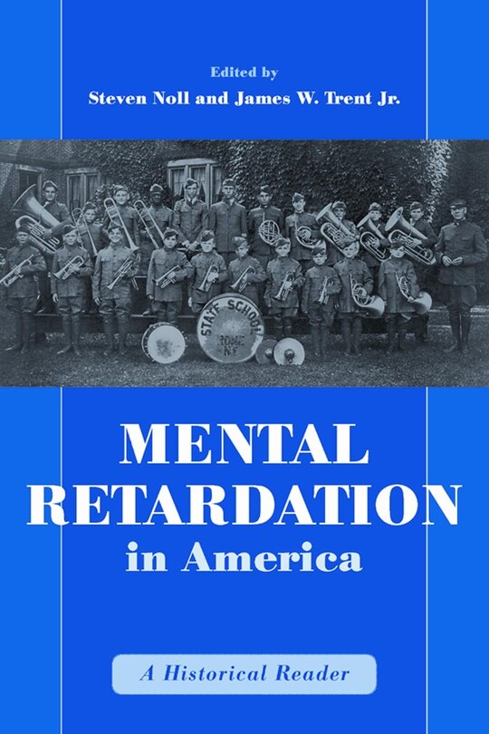 Front cover_Mental Retardation In America
