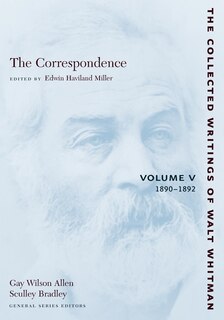 Couverture_The Correspondence: Volume V