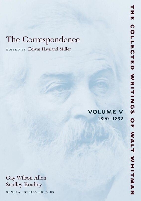 Couverture_The Correspondence: Volume V