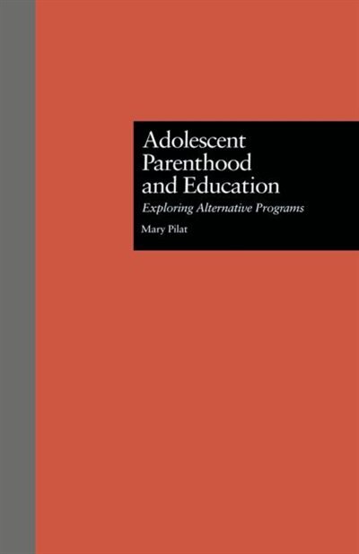 Couverture_Adolescent Parenthood and Education