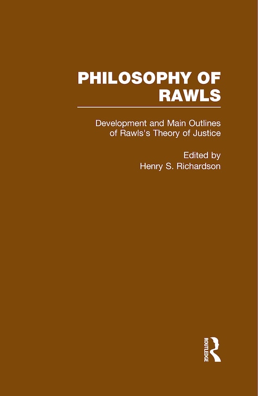 Front cover_Development and Main Outlines of Rawls's Theory of Justice