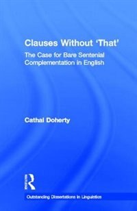 Couverture_Clauses Without 'That'