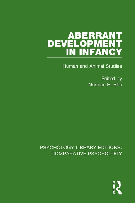 Couverture_Aberrant Development In Infancy