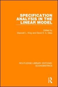 Front cover_Specification Analysis in the Linear Model